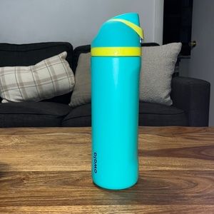 Owala Water Bottle - Teal/Lime Green